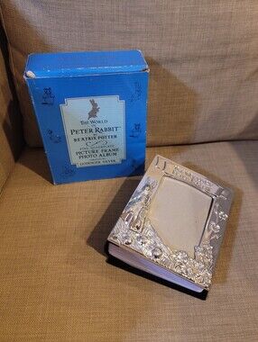 Peter Rabbit Vintage Silver Photo Album